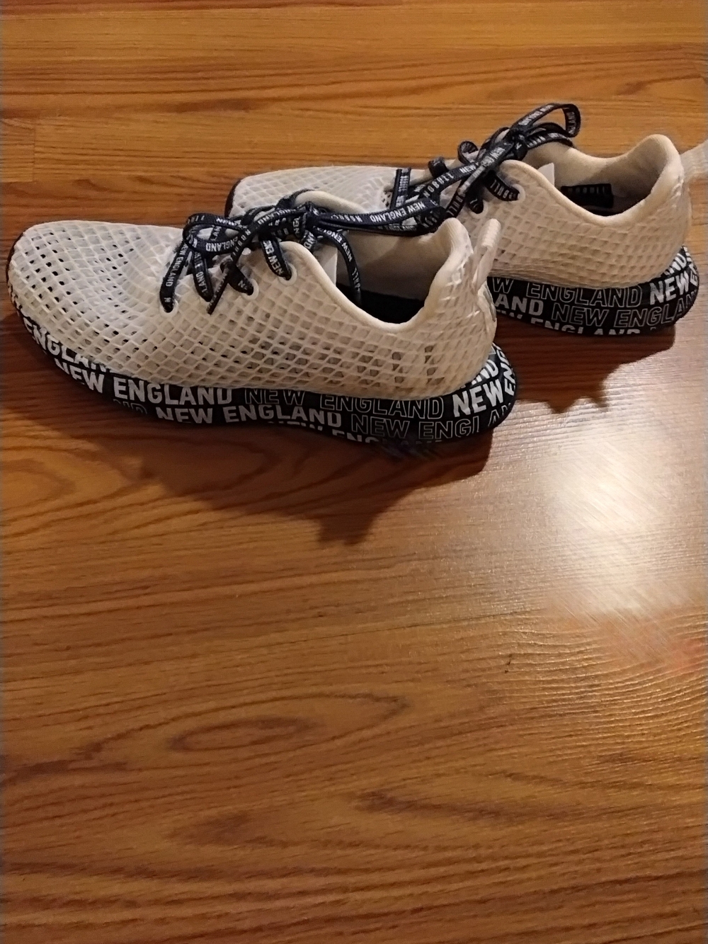 NOBULL White Mesh Athletic Shoes with Black Accents